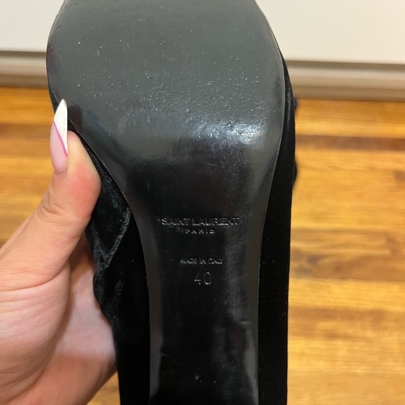 Saint Laurent Black Booties - Picture 2 of 5